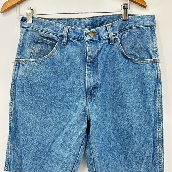 Wrangler Legendary Gold Medium Wash Relaxed Fit Jeans Size 34/30 - Picture 2 of 5
